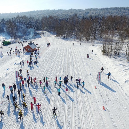 XXXI Bieszczadzki Bieg Lotników- dzień I (dron) 